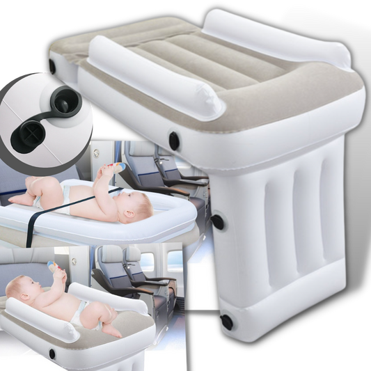 Oppustelig børneseng - rejsekomfort og hurtig installation