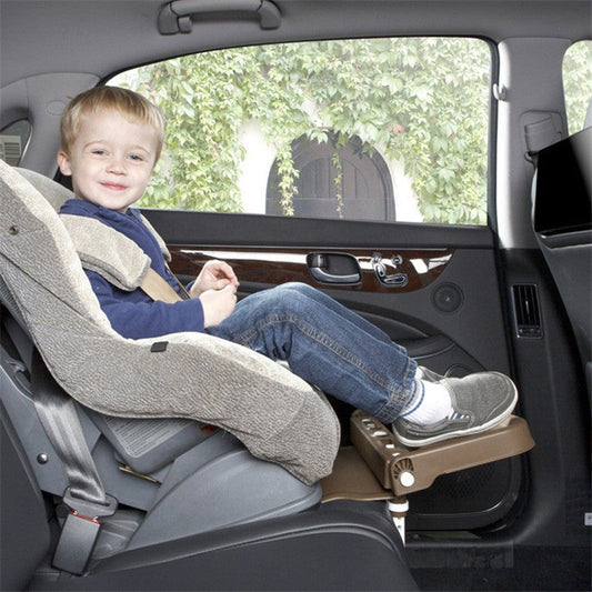 Poggiapiedi Regolabile e Pieghevole per Seggiolino Auto per Bambini — Comfort e Supporto in Viaggio 