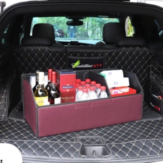 Úložný box do auta — skládací a snadno přenosný 
