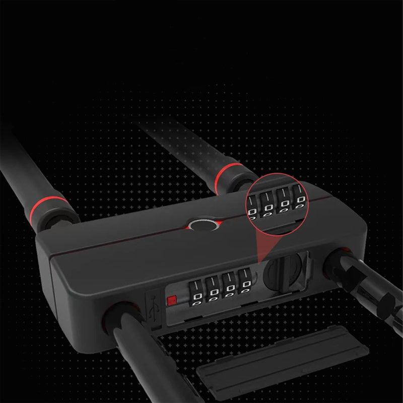 Συνδεδεμένο Bluetooth & Δακτυλικό αποτύπωμα για κλειδώματα ποδηλάτου 
