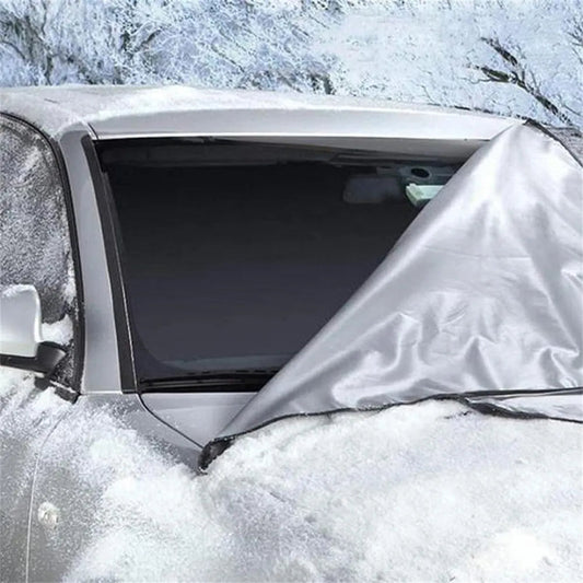 Couverture Magnétique Pare-Brise — Protection Contre Givre Et Neige