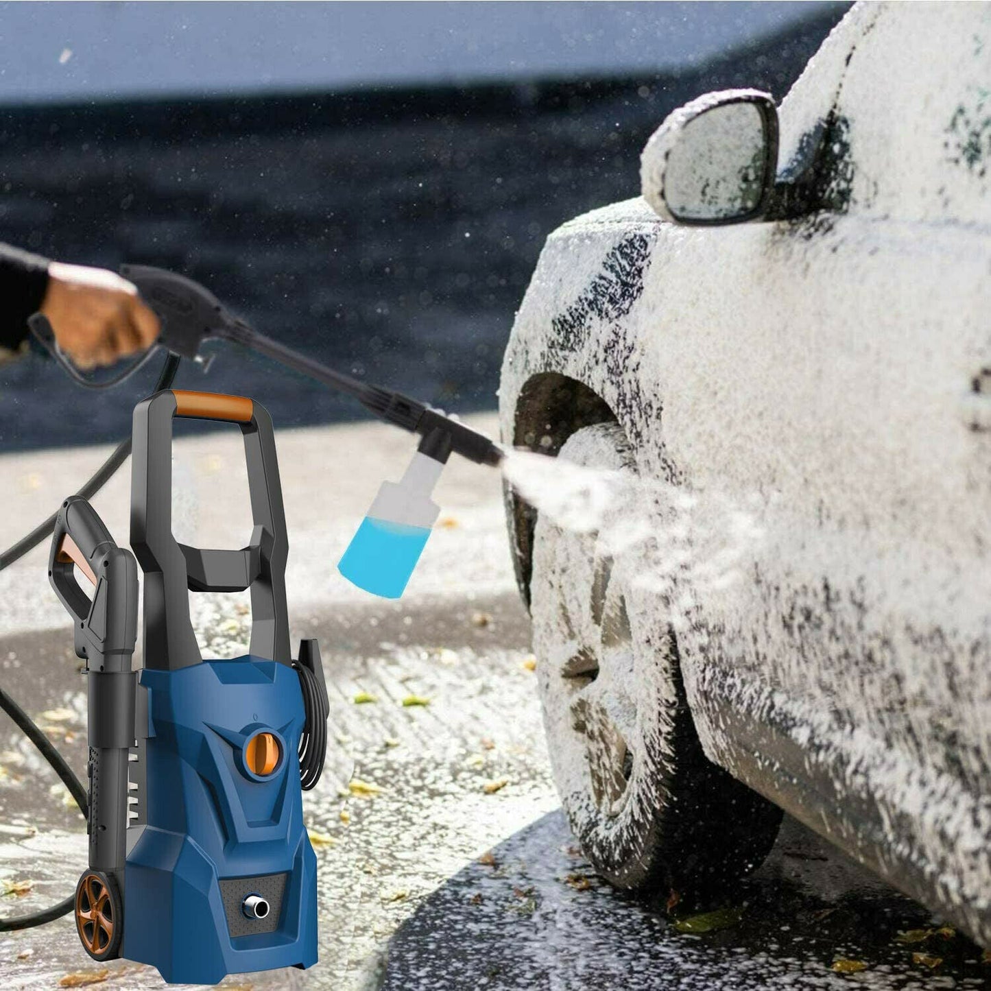 Elektrický vysokotlakový čistič — Výkon 3000 PSI pre intenzívne čistenie 